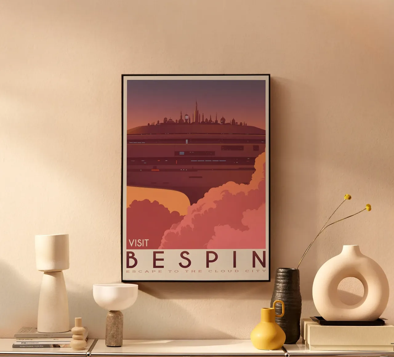 Visit Bespin plexiglass da Robert Hoff