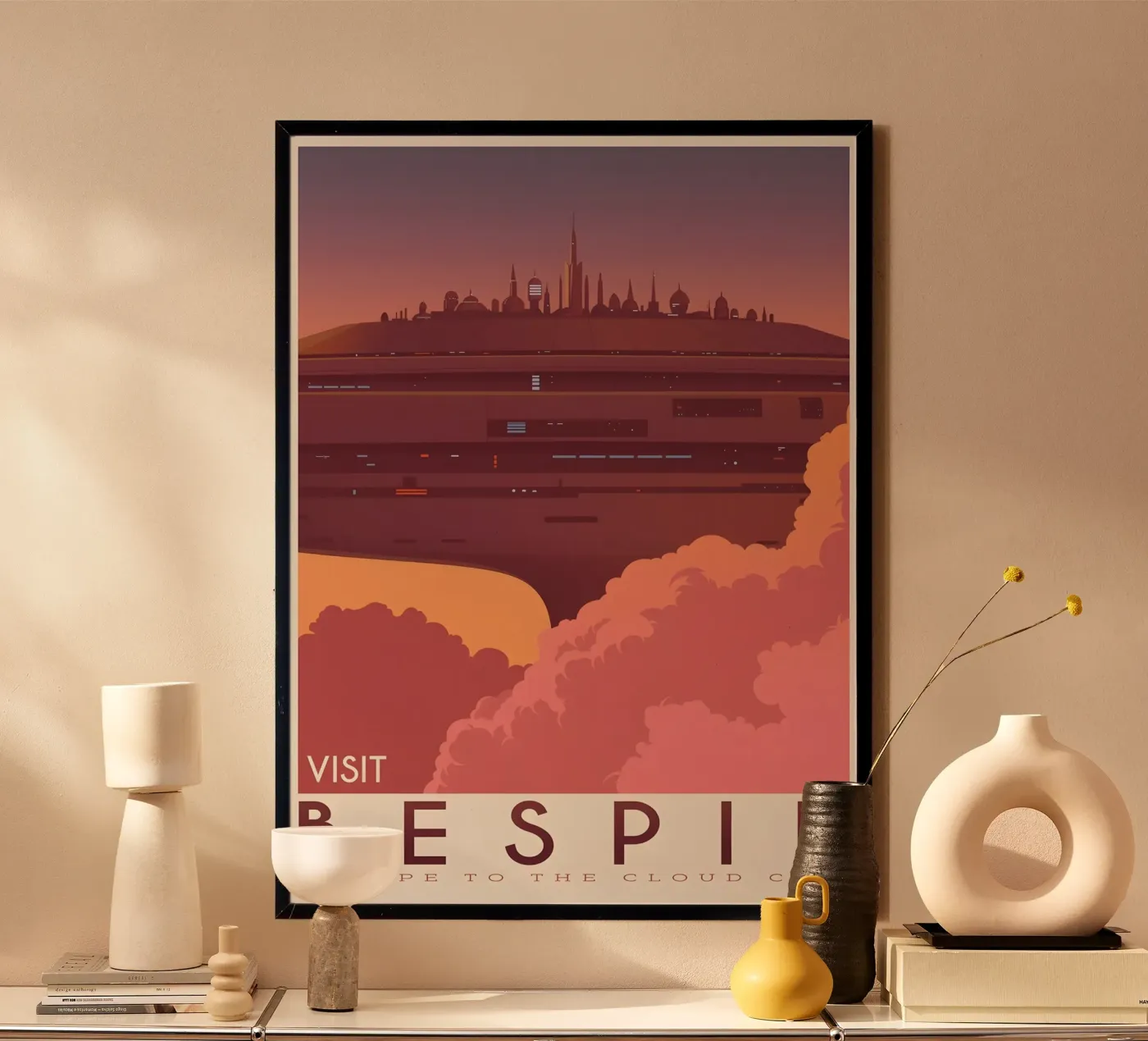 Visit Bespin poster da Robert Hoff