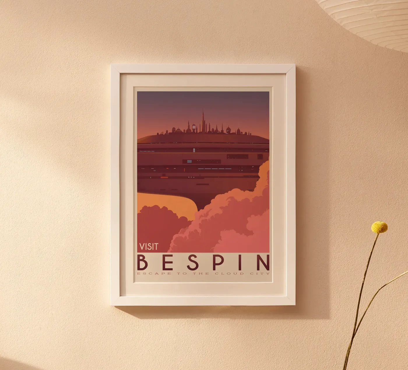 Visit Bespin poster da Robert Hoff