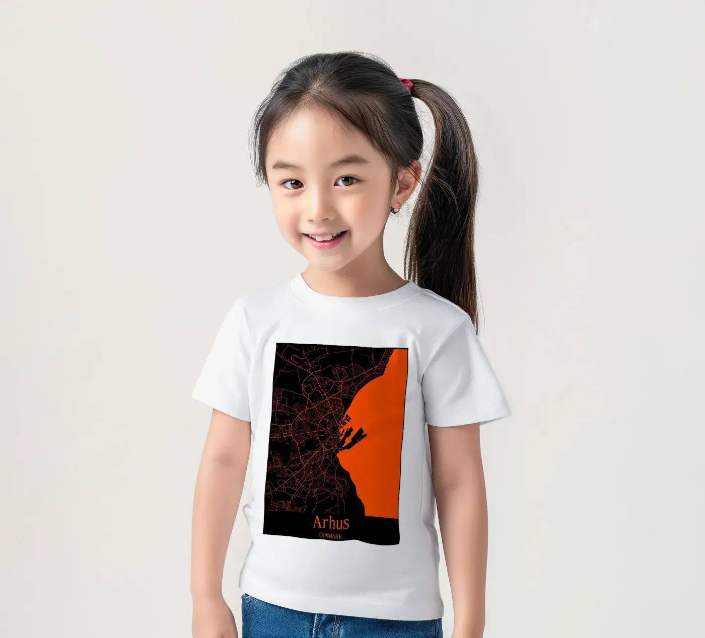 Arhus t-shirt bambini da MiMap