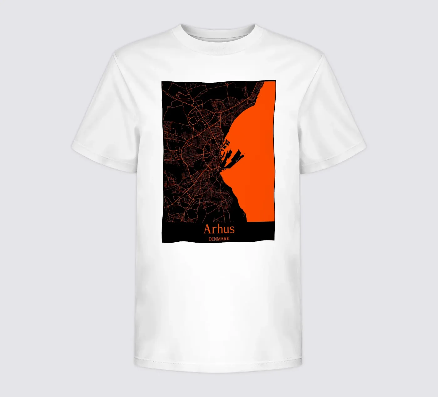 Arhus t-shirt bambini da MiMap