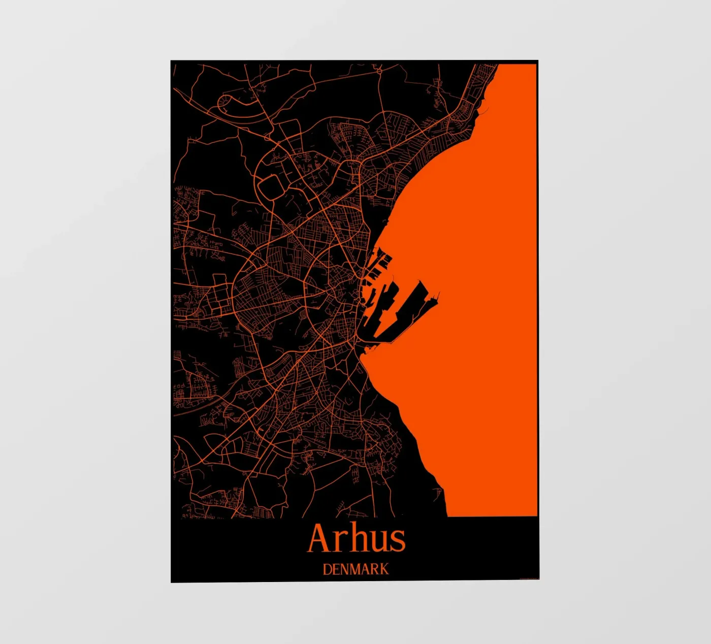 Arhus fotobehang van MiMap