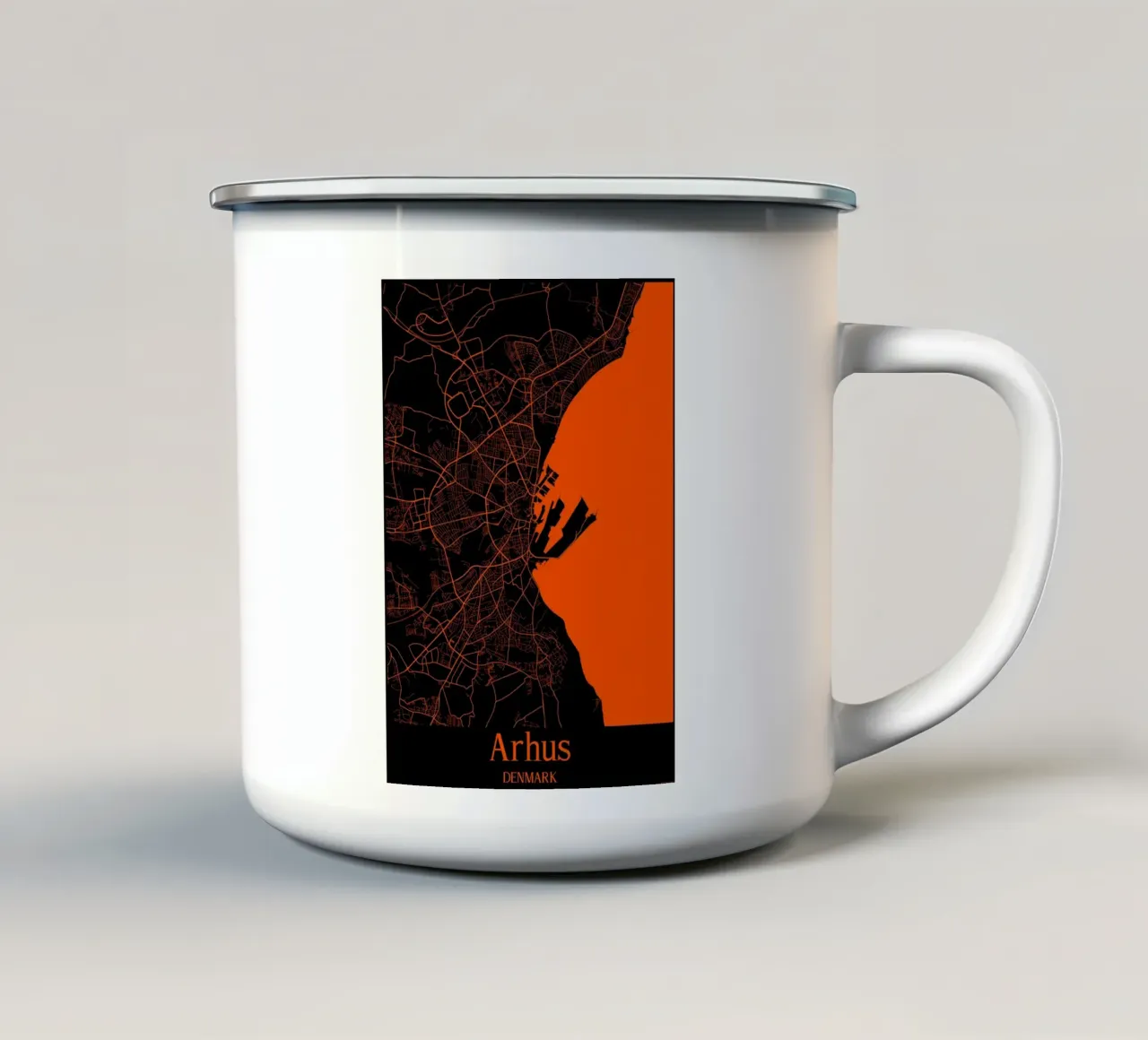 Arhus tazza in smalto da MiMap