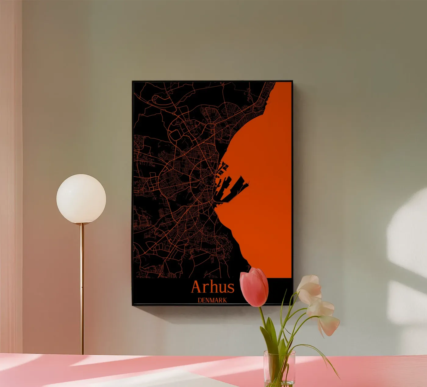 Arhus plexiglass da MiMap