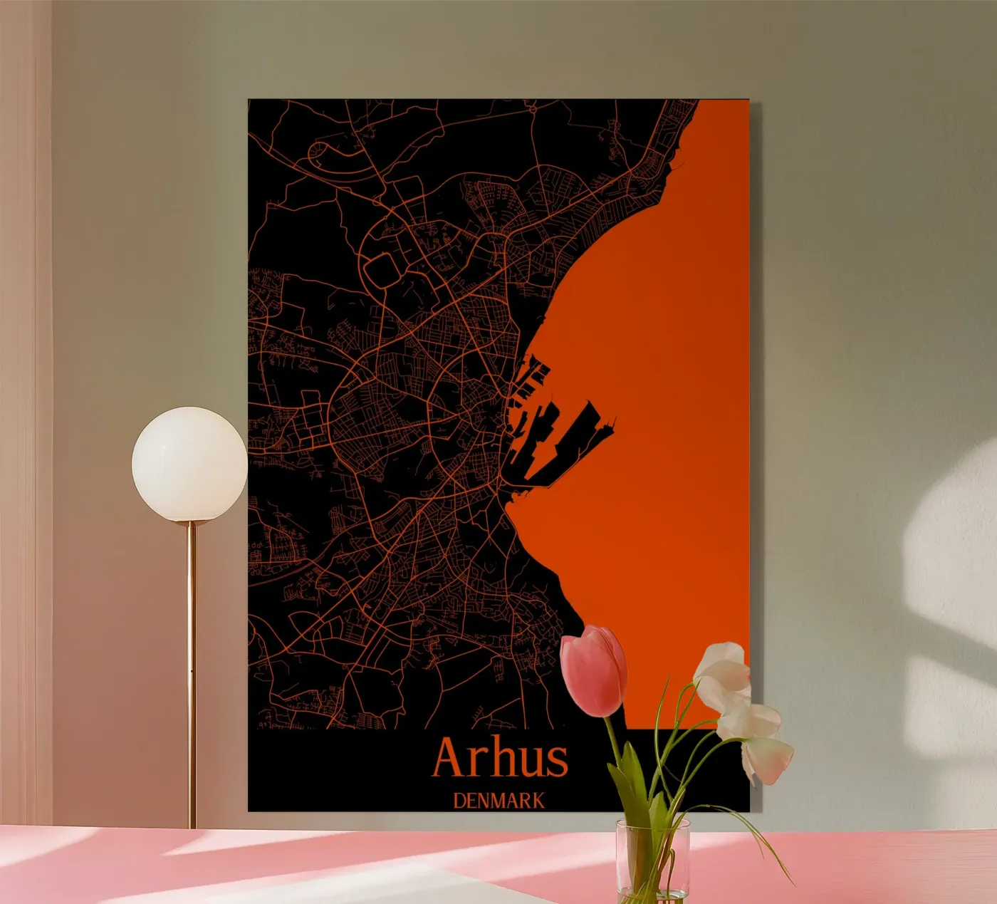 Arhus plexiglass da MiMap