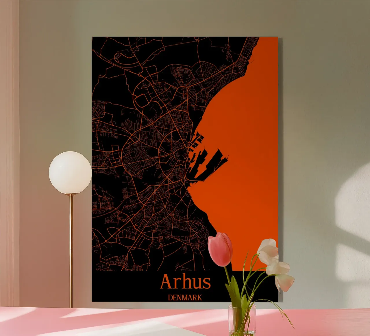 Arhus plexiglass da MiMap