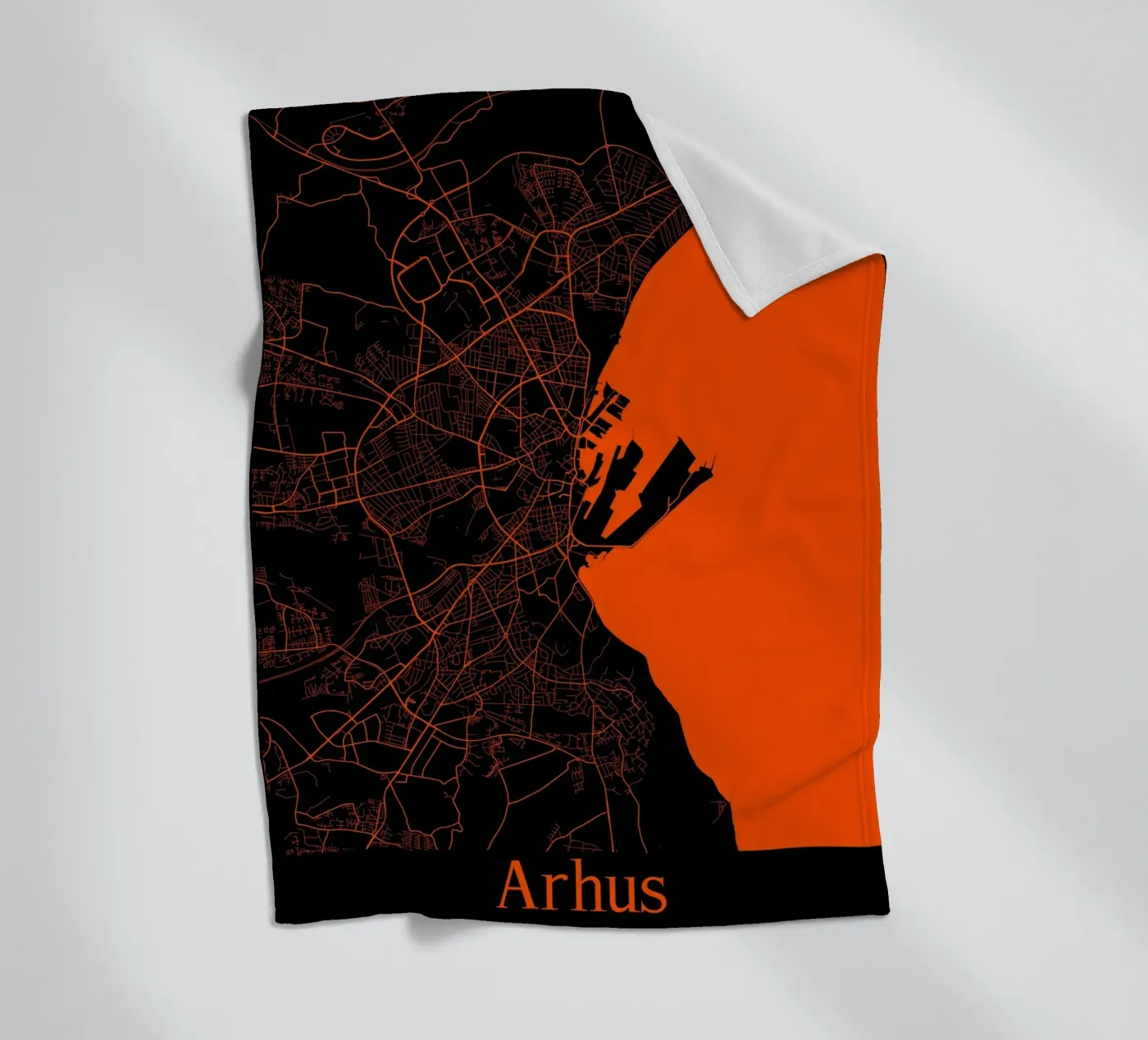 Arhus fleecedeken van MiMap