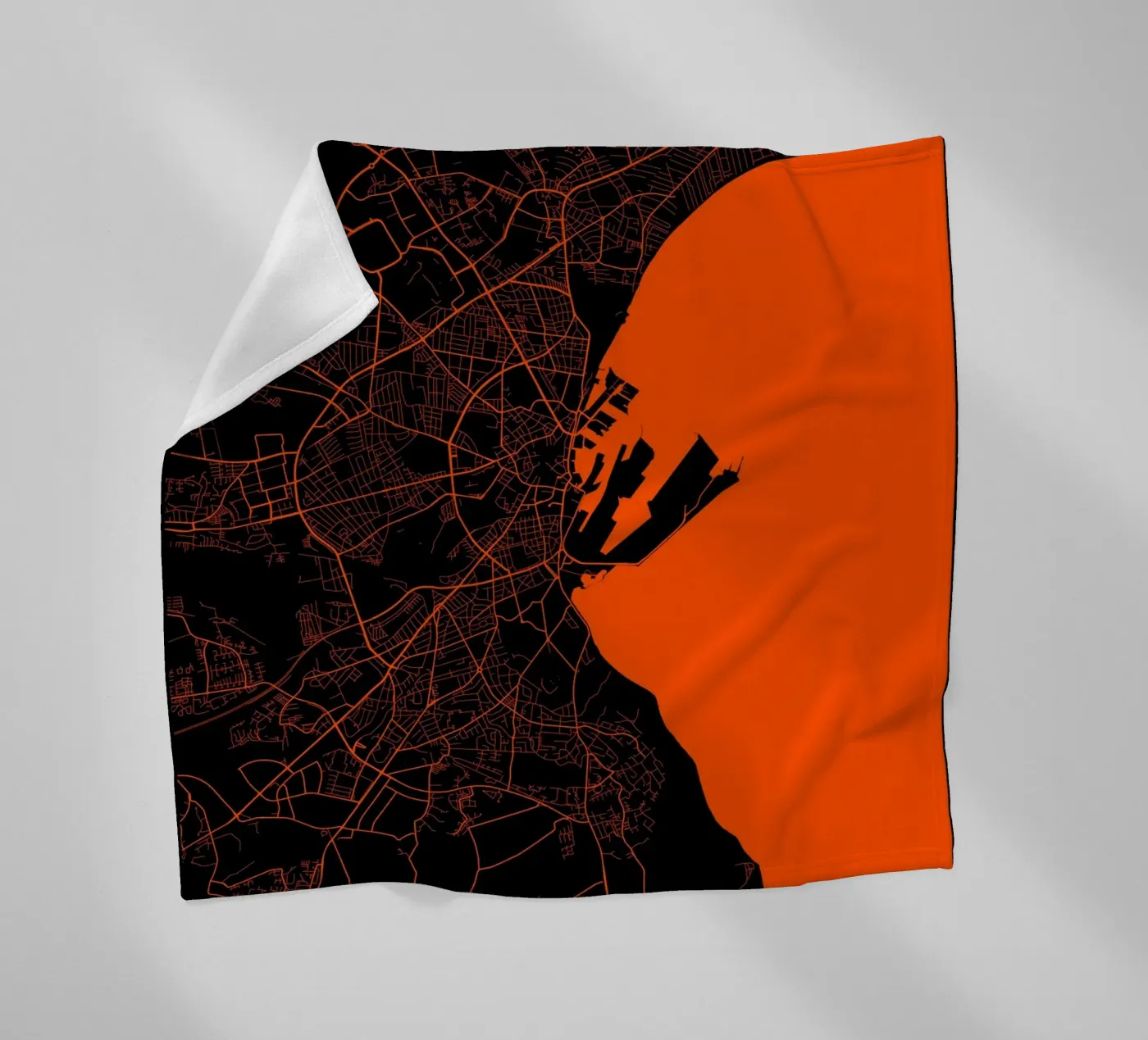 Arhus fleecedeken van MiMap