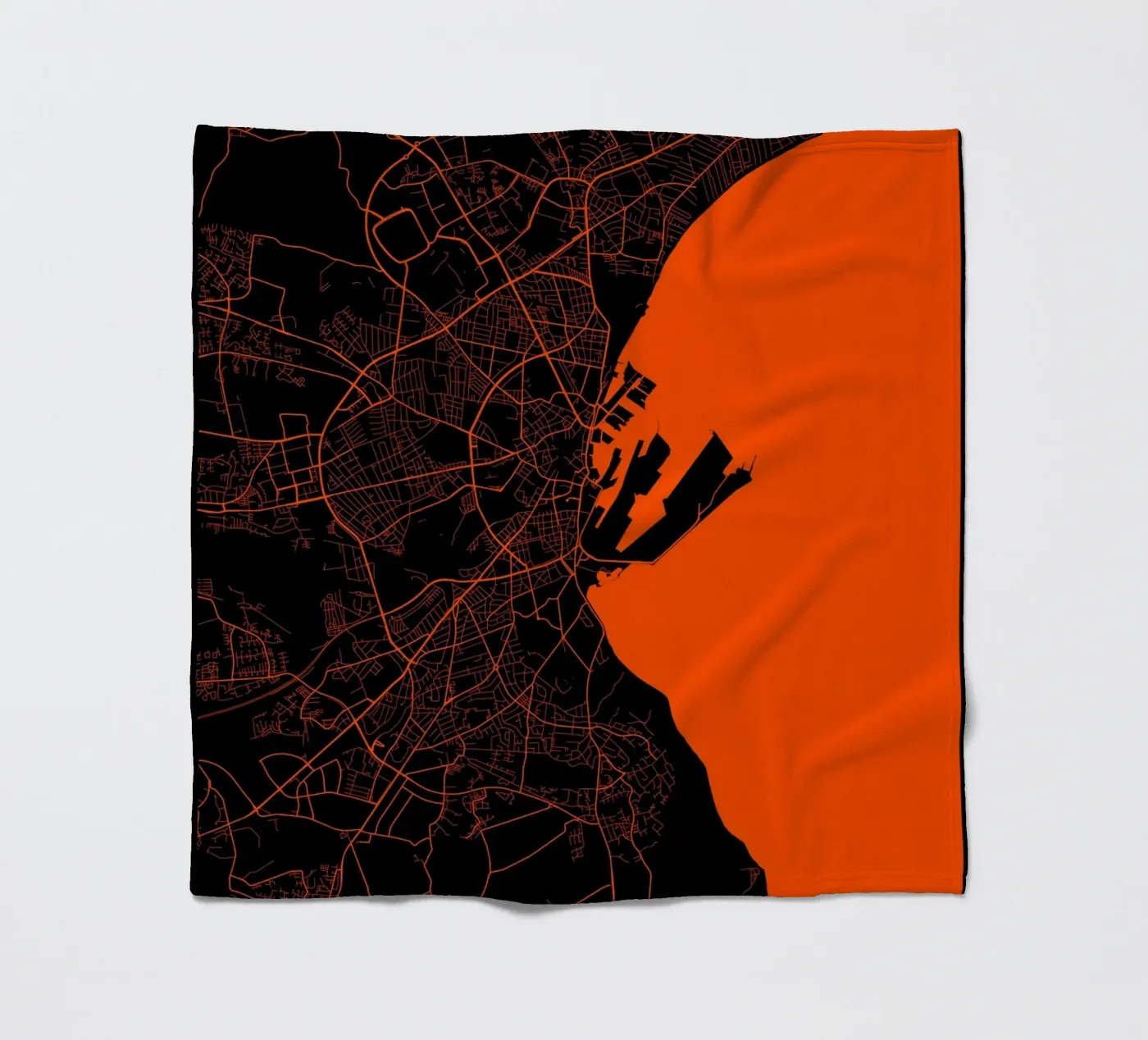 Arhus fleecedeken van MiMap