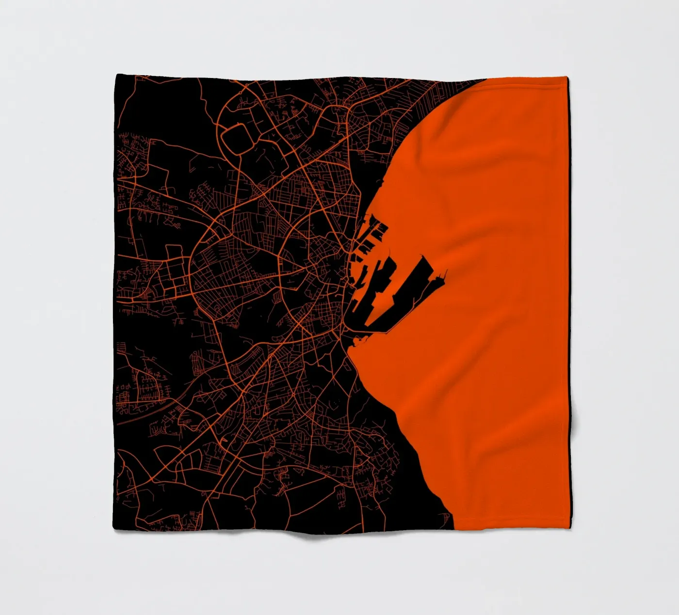 Arhus fleecedeken van MiMap