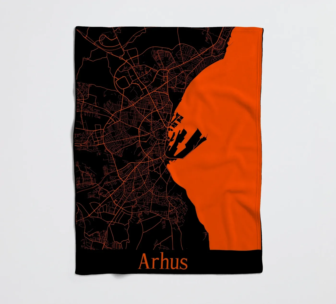 Arhus fleecedeken van MiMap