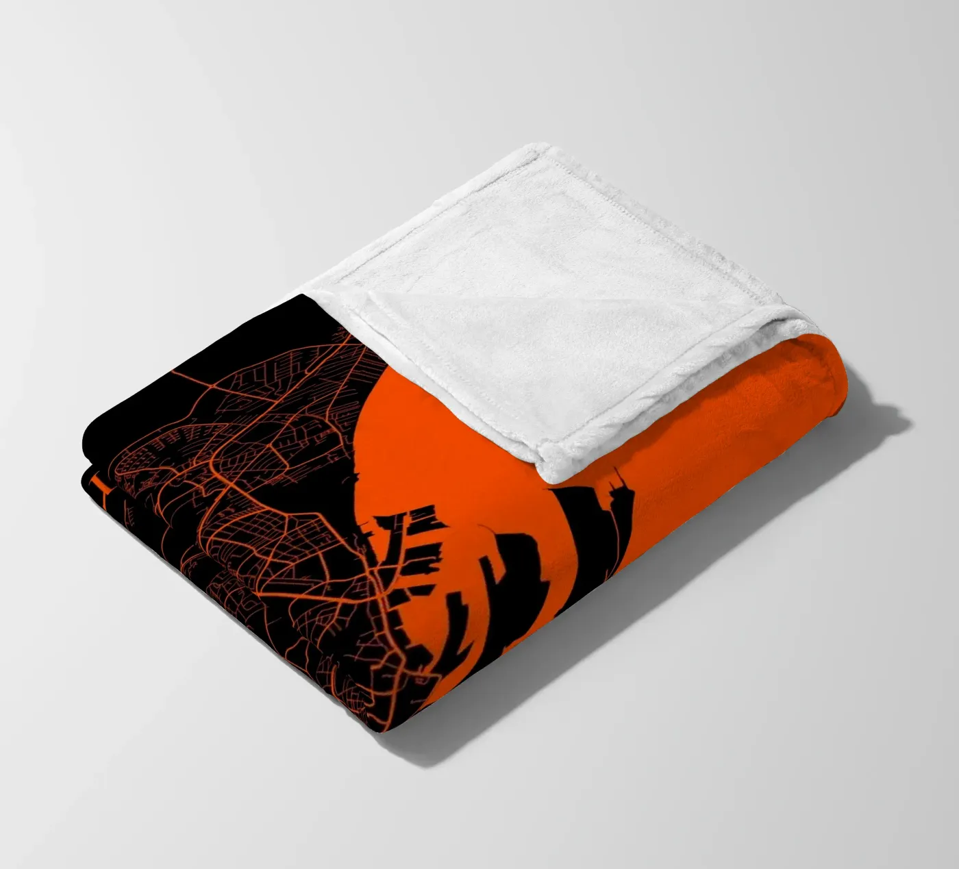 Arhus fleecedeken van MiMap