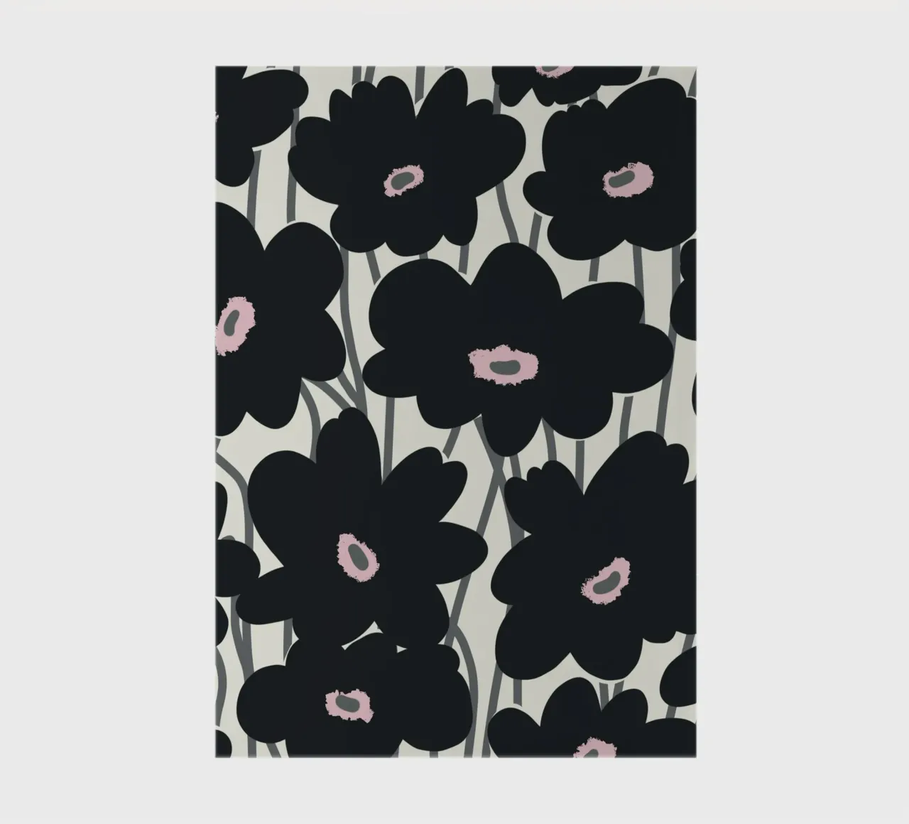 Botanical pattern 11 notebook by Little Dean