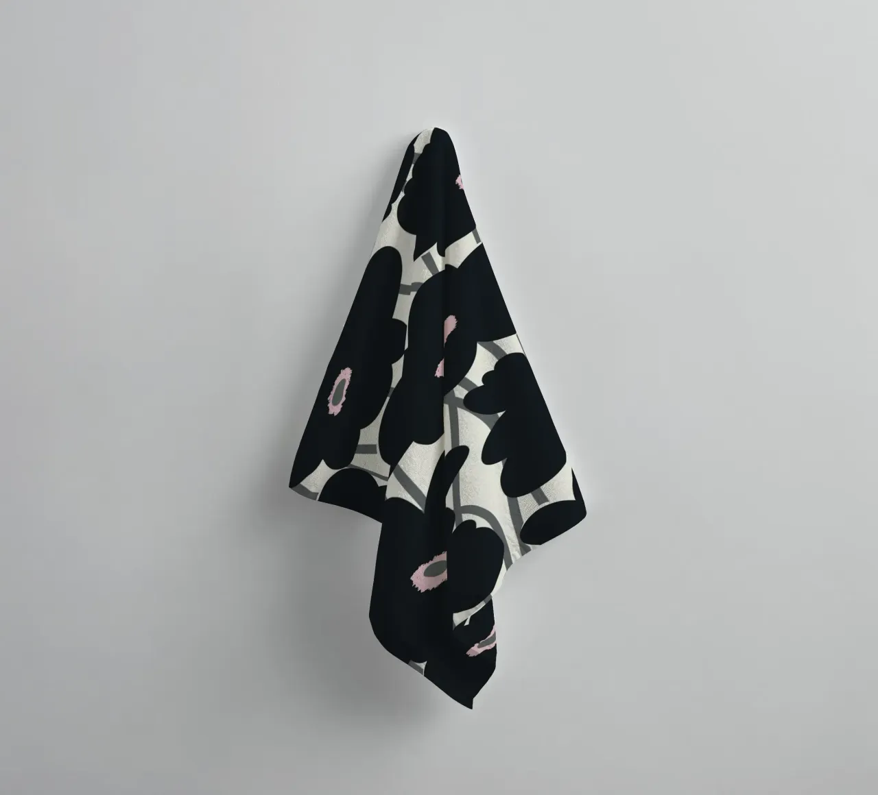 Botanical pattern 11 towel by Little Dean