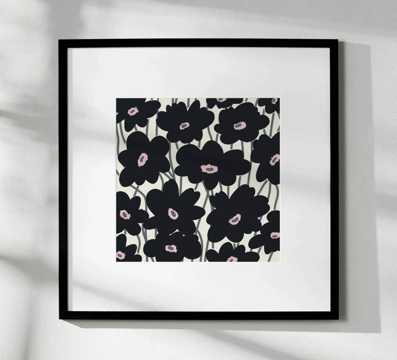 Botanical pattern 11 poster by Little Dean