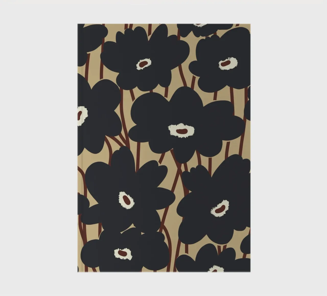 Botanical pattern 13 notebook by Little Dean