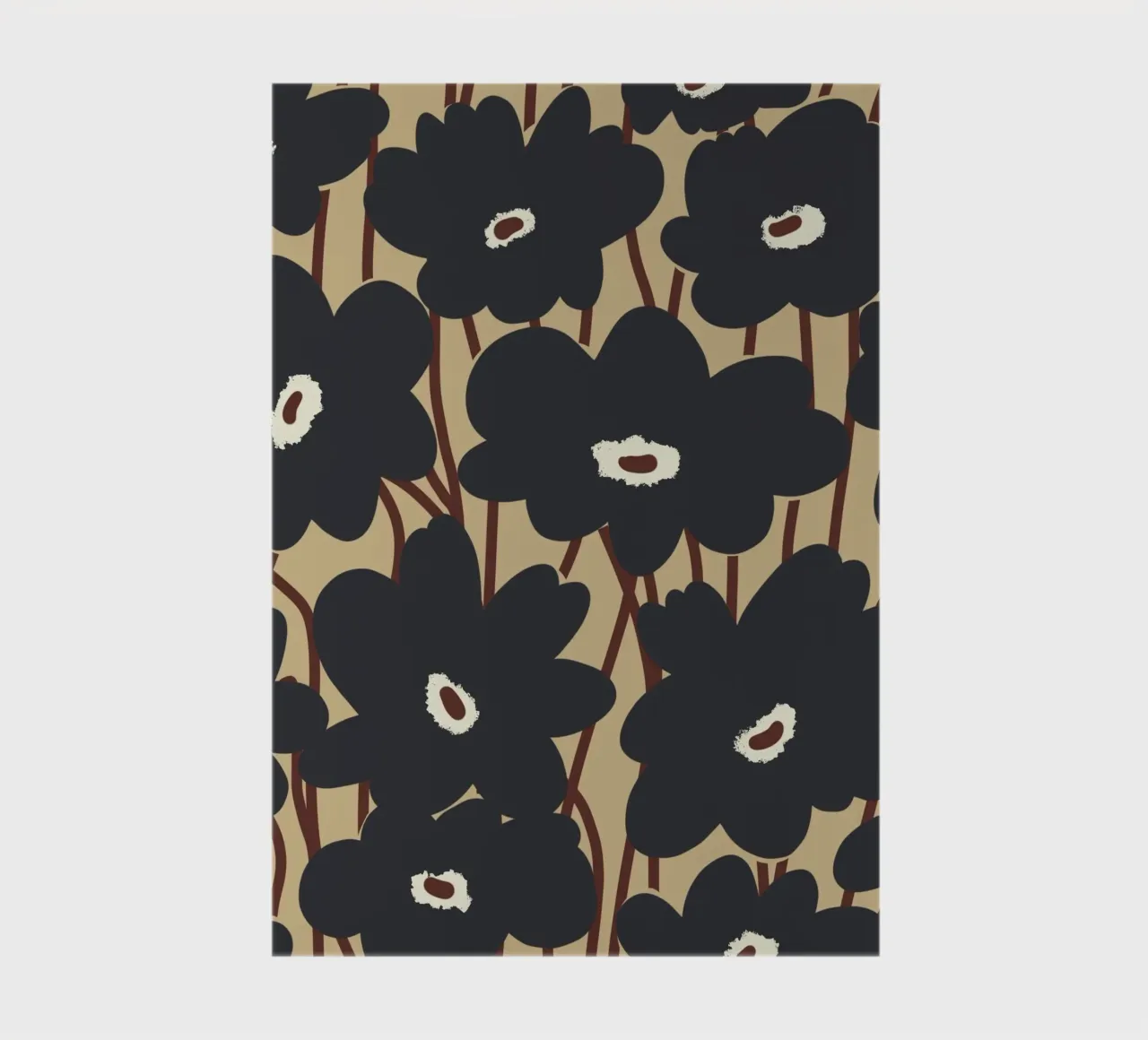 Botanical pattern 13 notebook by Little Dean