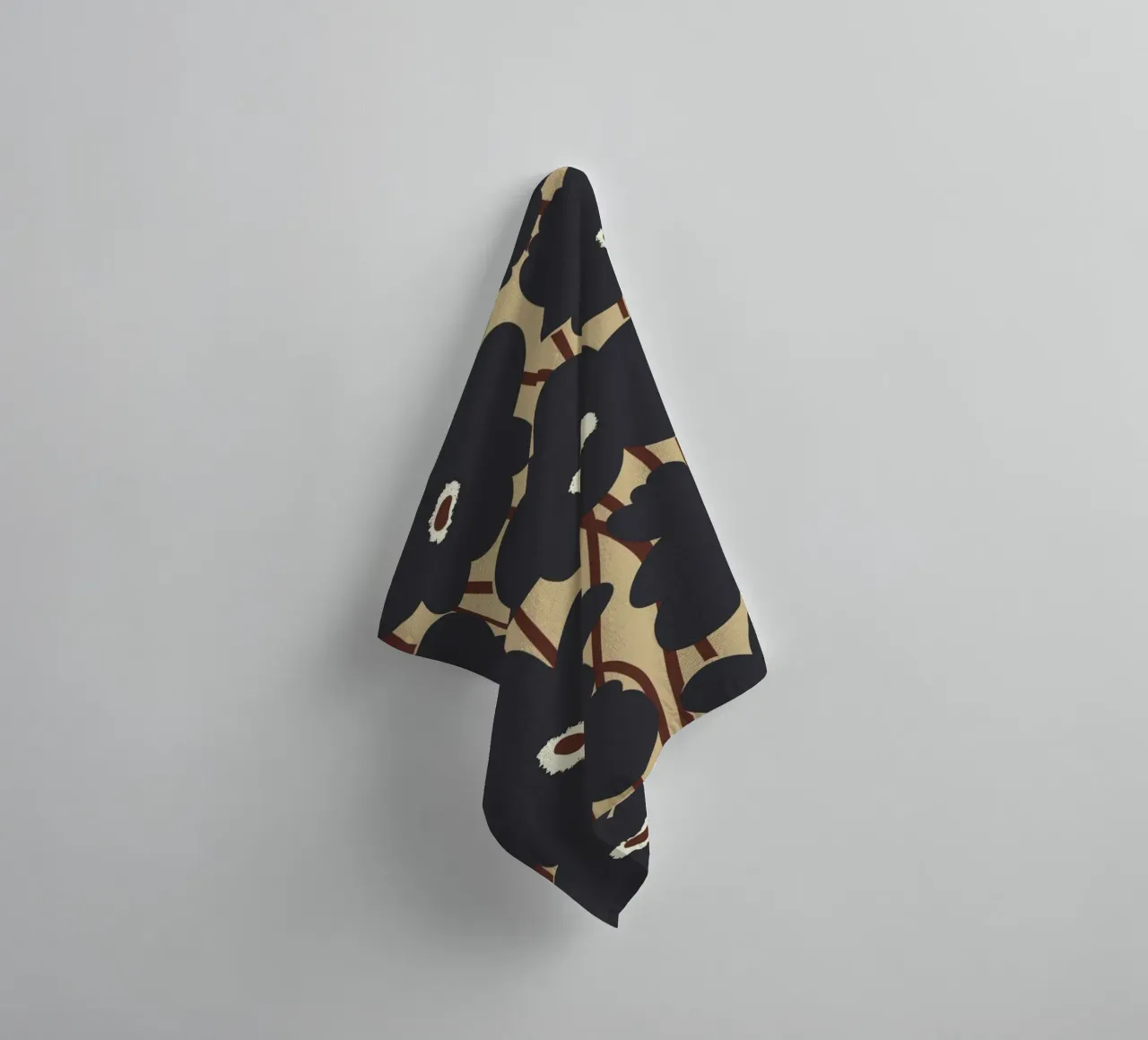 Botanical pattern 13 towel by Little Dean