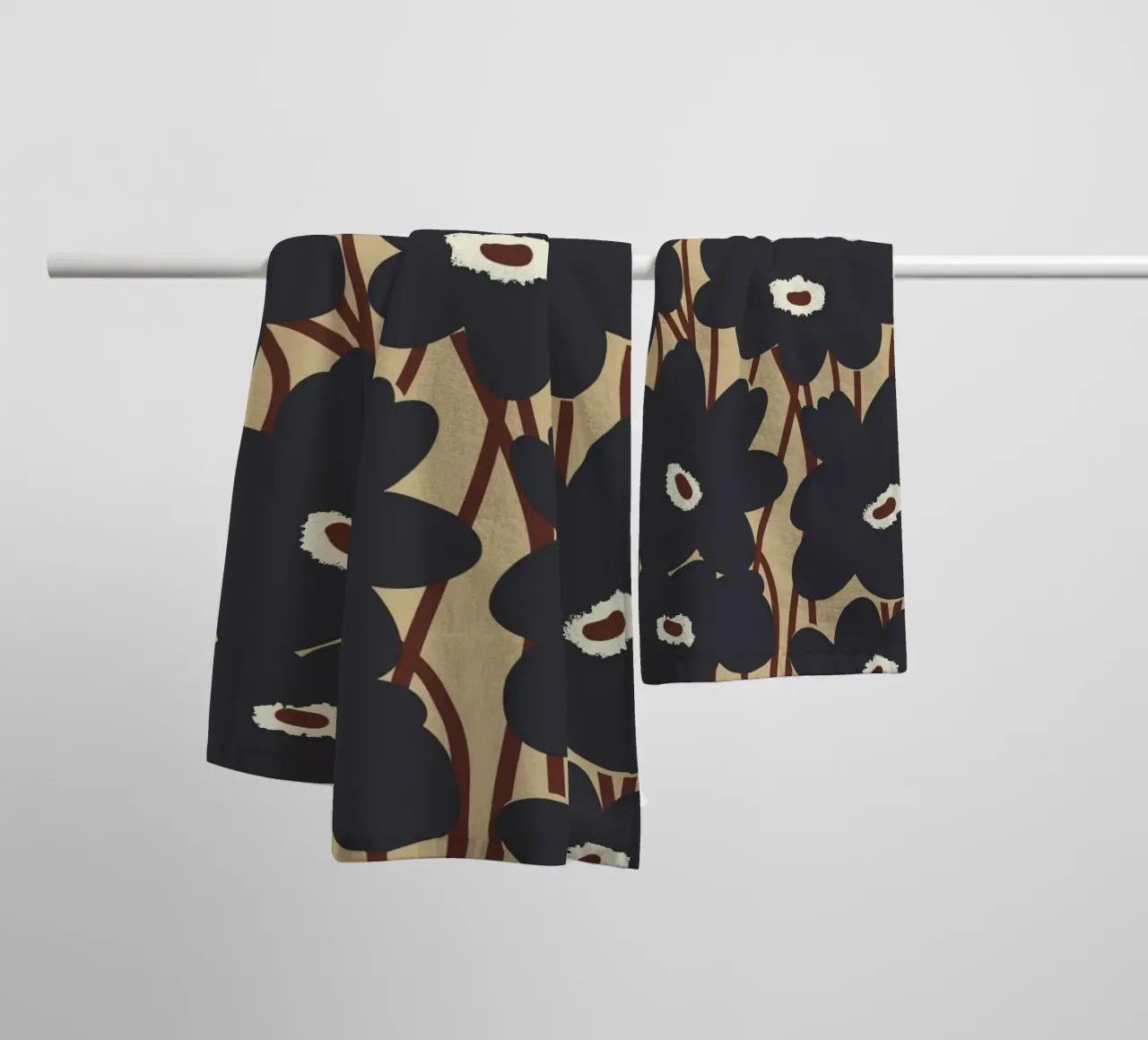 Botanical pattern 13 towel by Little Dean