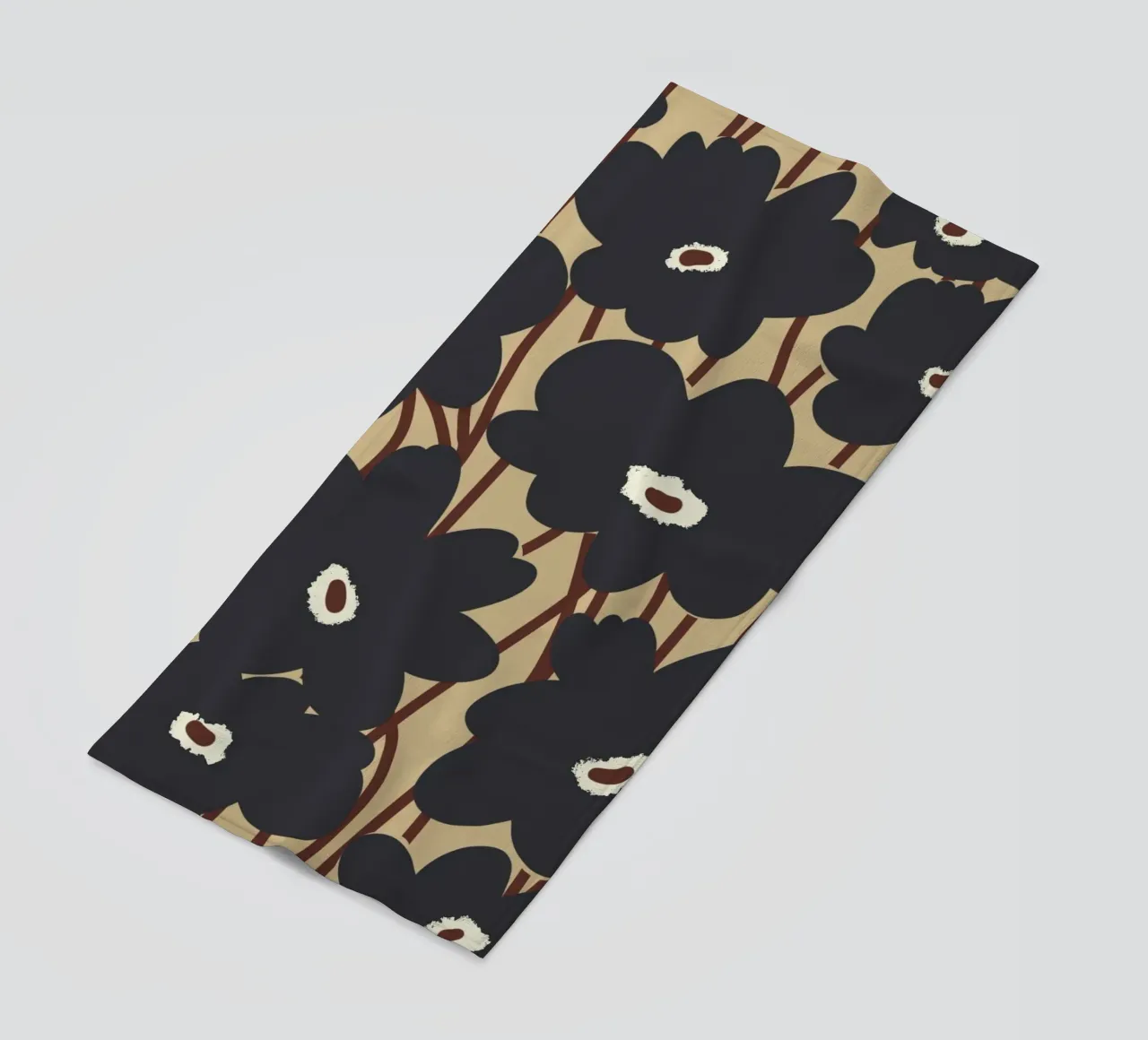 Motivo botanico 13 telo mare da Little Dean