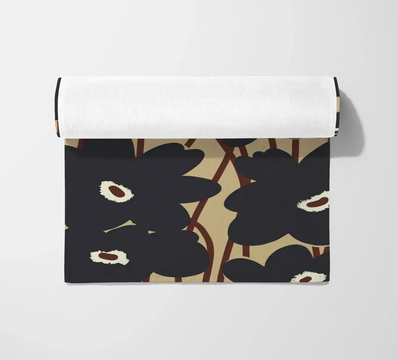 Motivo botanico 13 telo mare da Little Dean