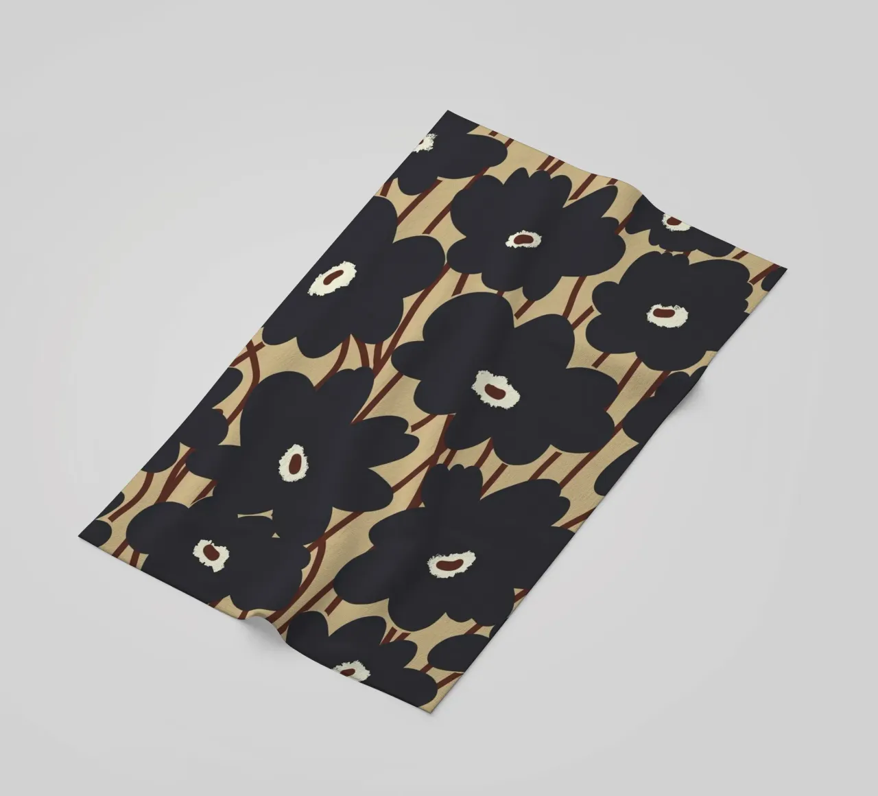 Motivo botanico 13 telo mare da Little Dean