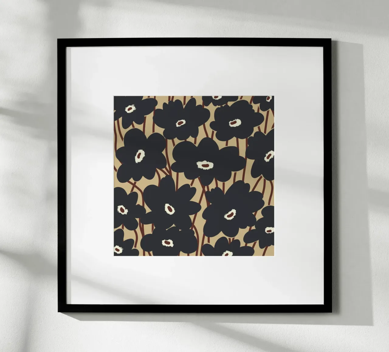 Botanical pattern 13 poster by Little Dean