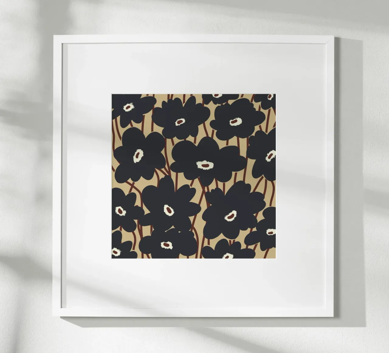 Botanical pattern 13 poster by Little Dean