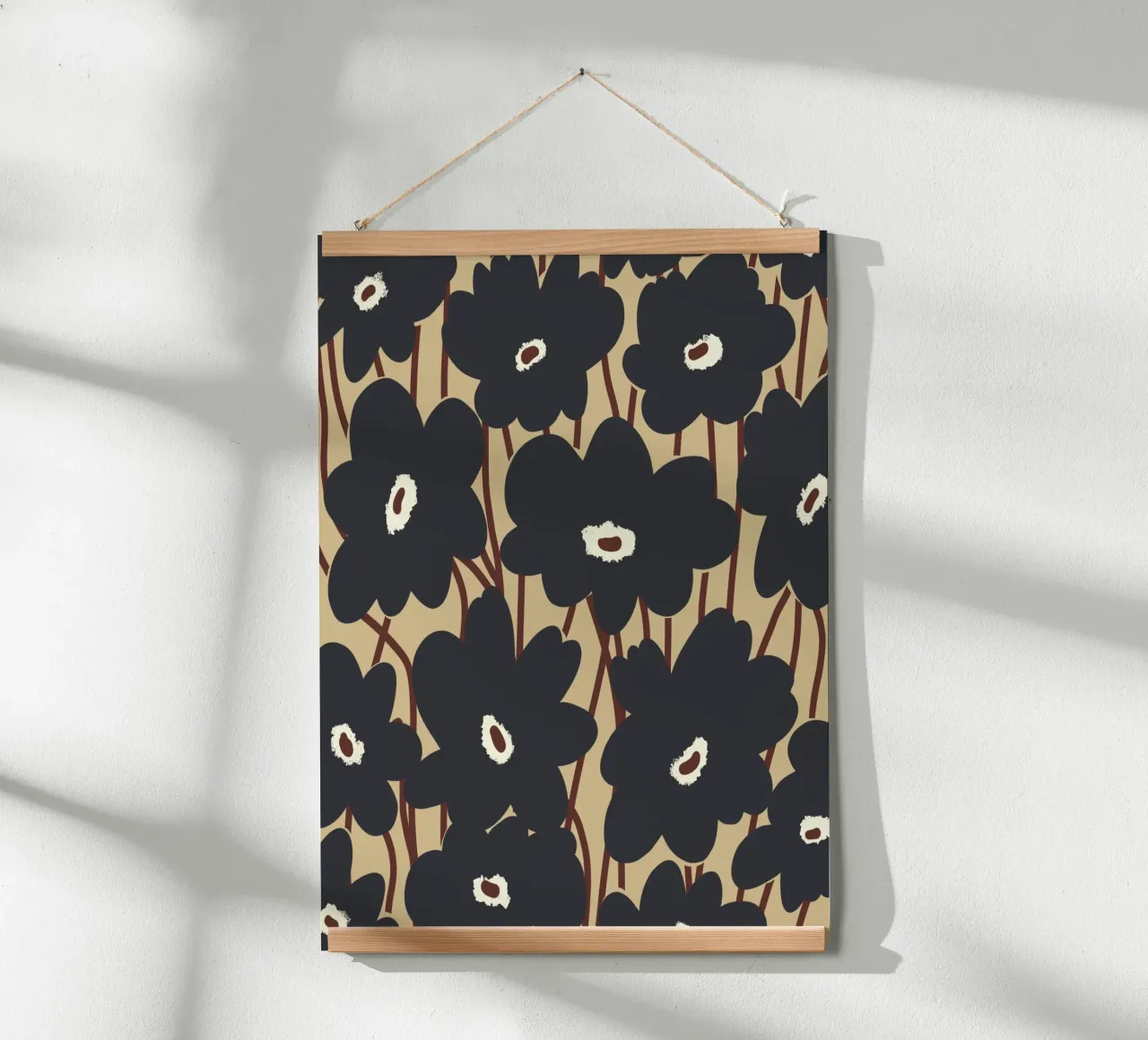 Botanical pattern 13 poster by Little Dean