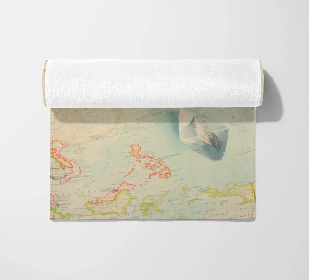 map-japan telo mare da Ingrid Beddoes