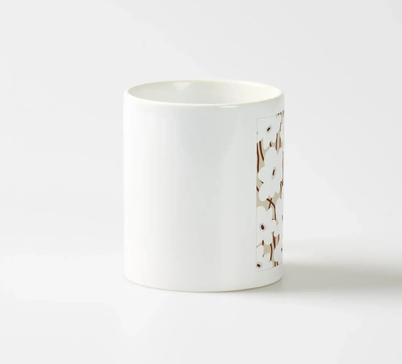 Motivo botanico 12 tazza in ceramica da Little Dean