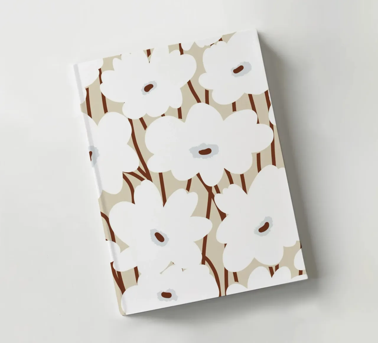 Botanical pattern 12 notebook by Little Dean