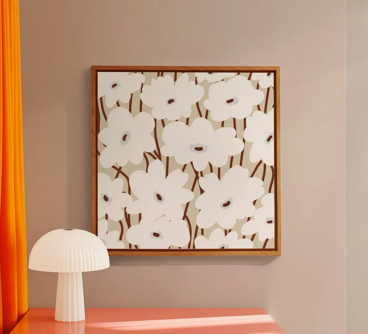 Botanical pattern 12 plexiglass da Little Dean