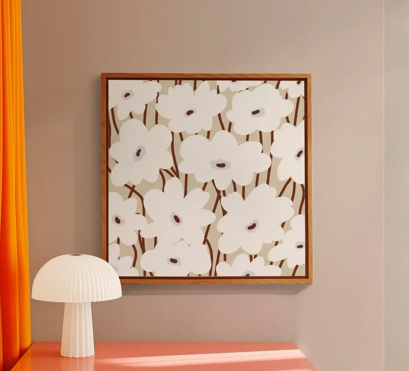 Botanical pattern 12 plexiglas de Little Dean