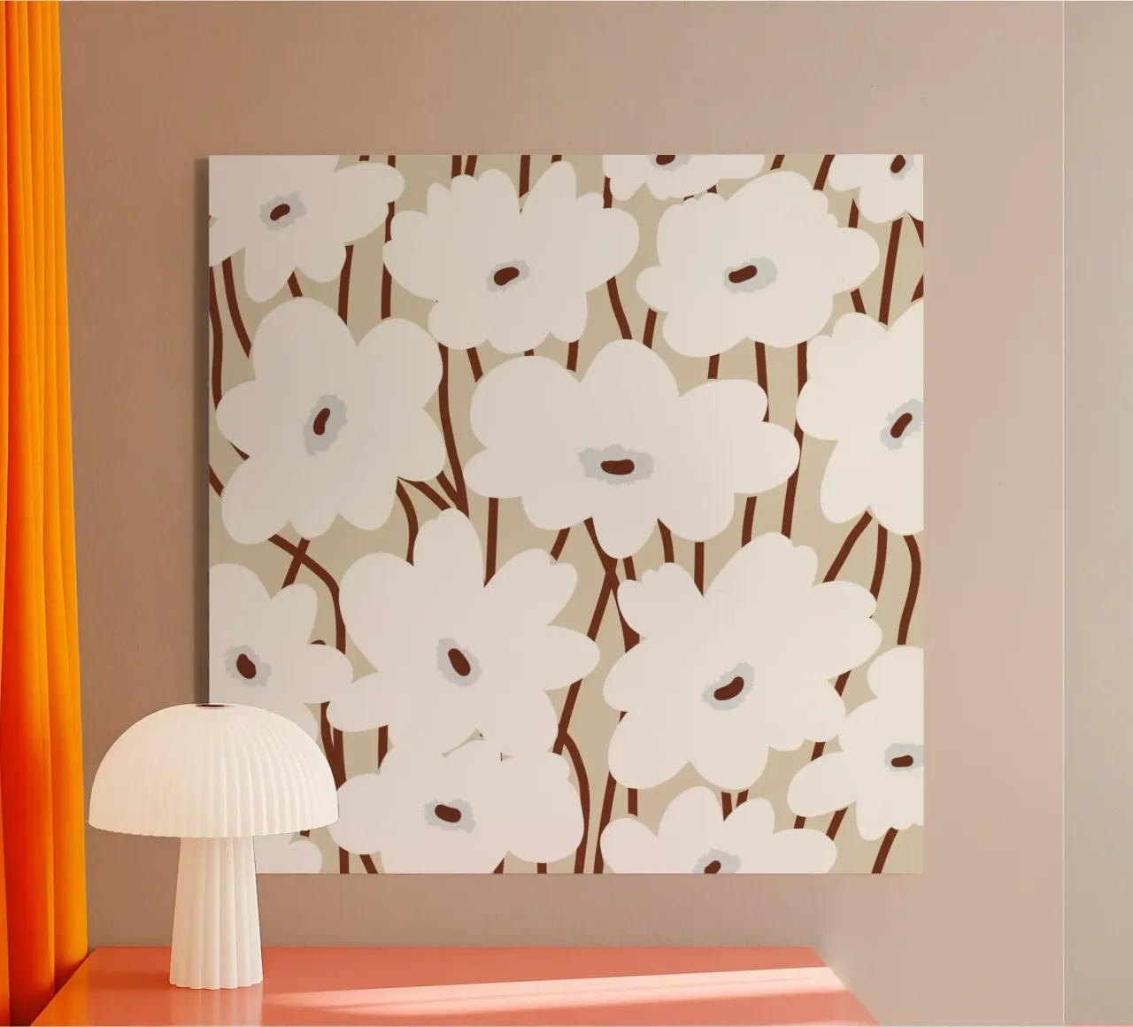 Botanical pattern 12 plexiglass da Little Dean