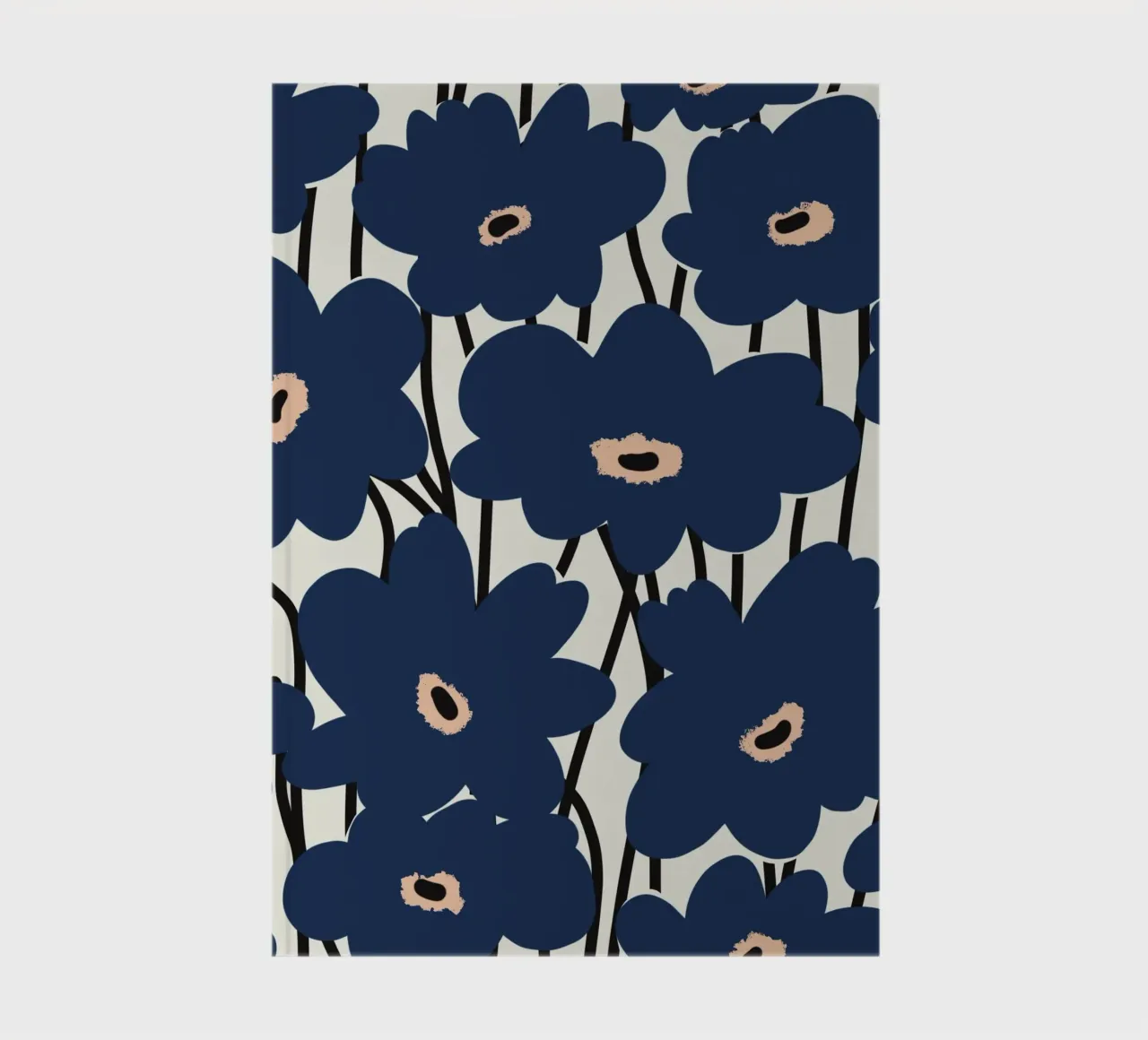 Botanical pattern 14 notebook by Little Dean