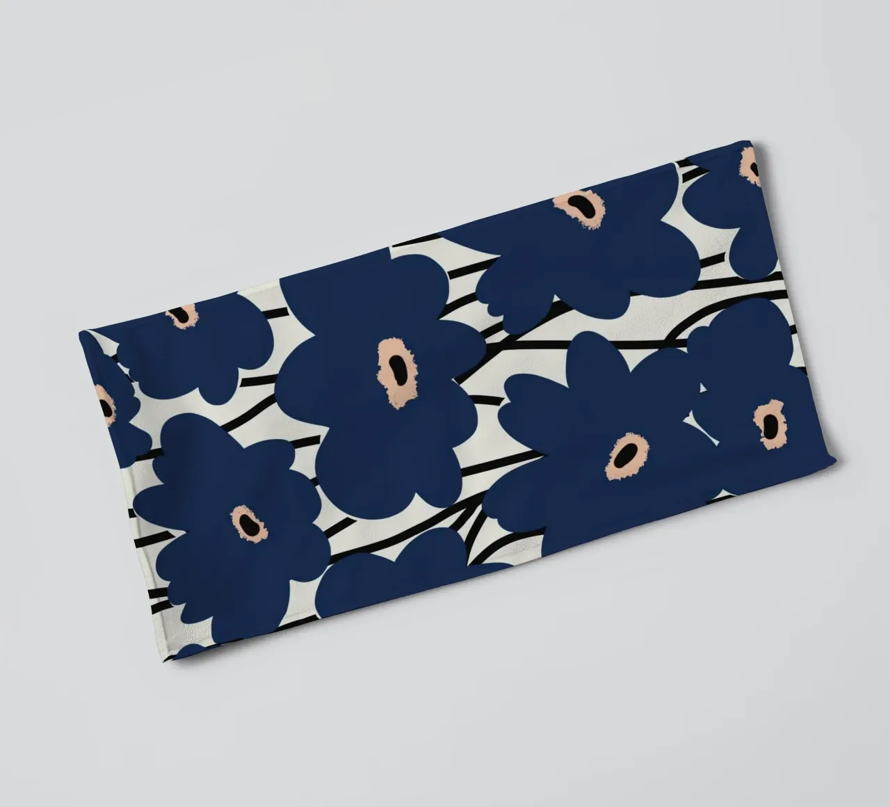 Botanical pattern 14 towel by Little Dean