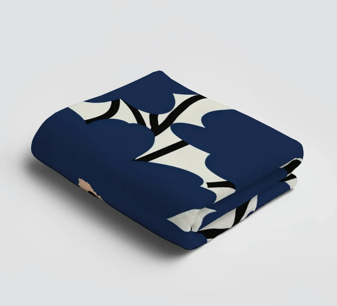 Botanical pattern 14 towel by Little Dean