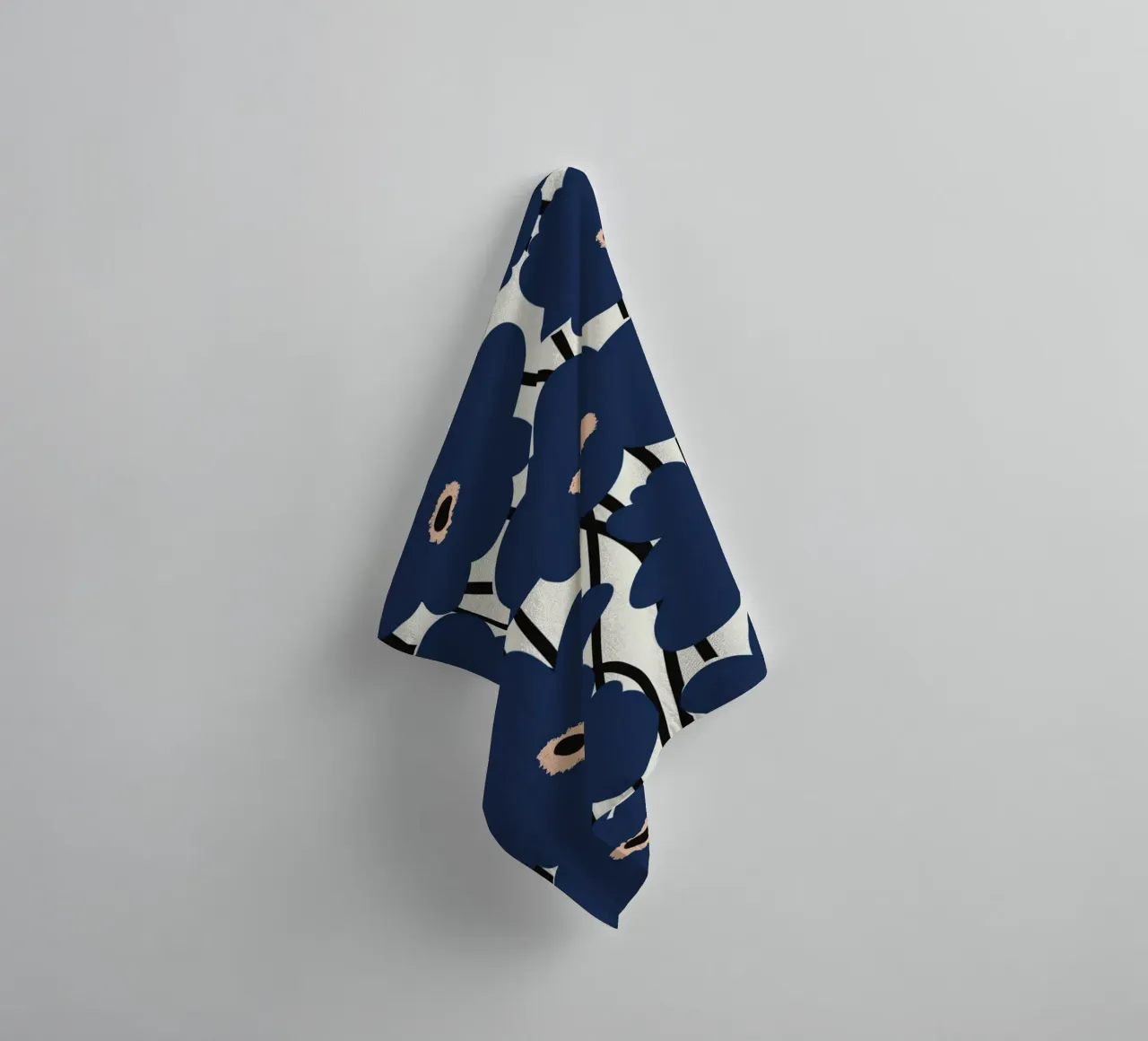 Botanical pattern 14 towel by Little Dean