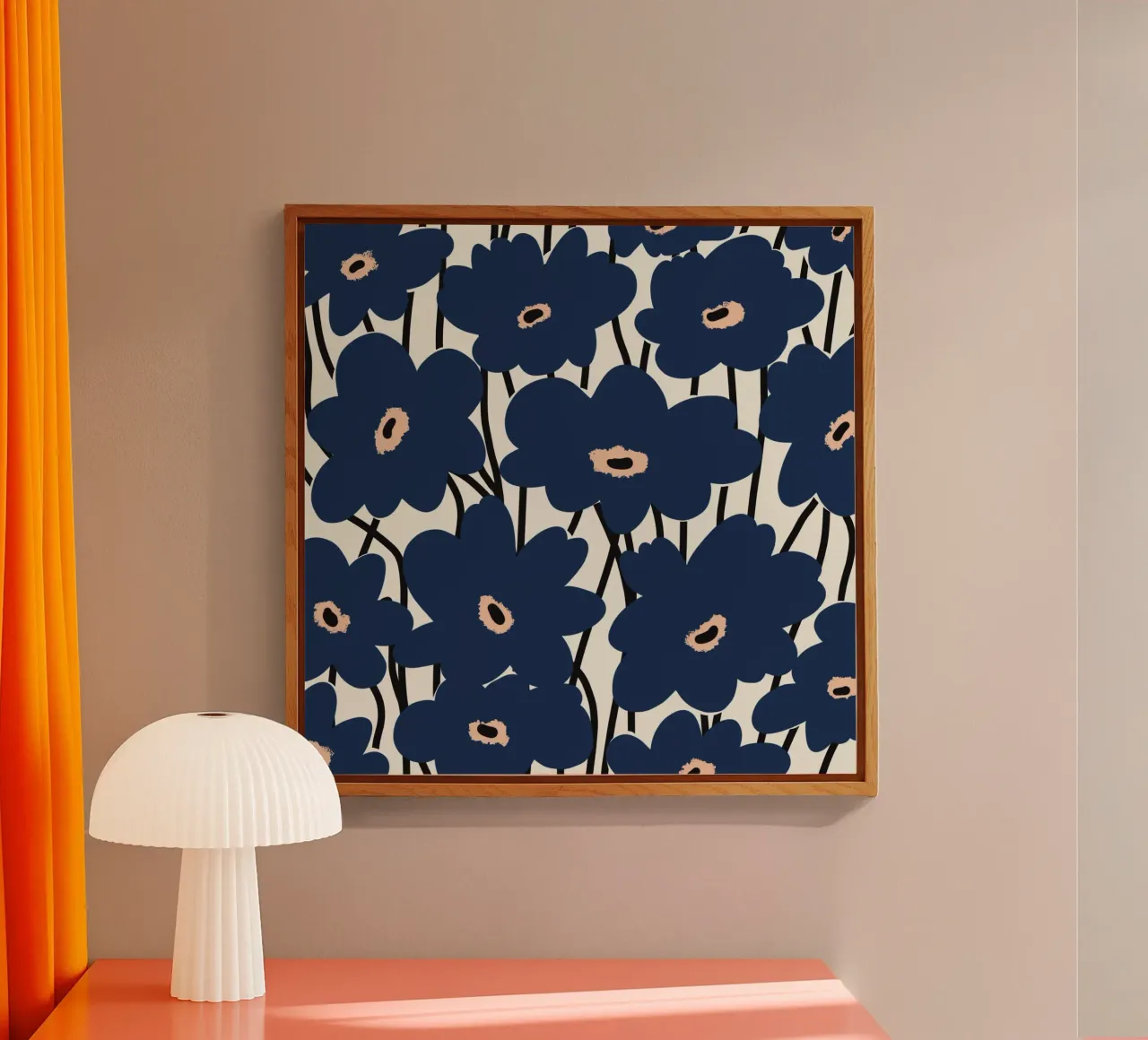 Botanical pattern 14 plexiglass da Little Dean