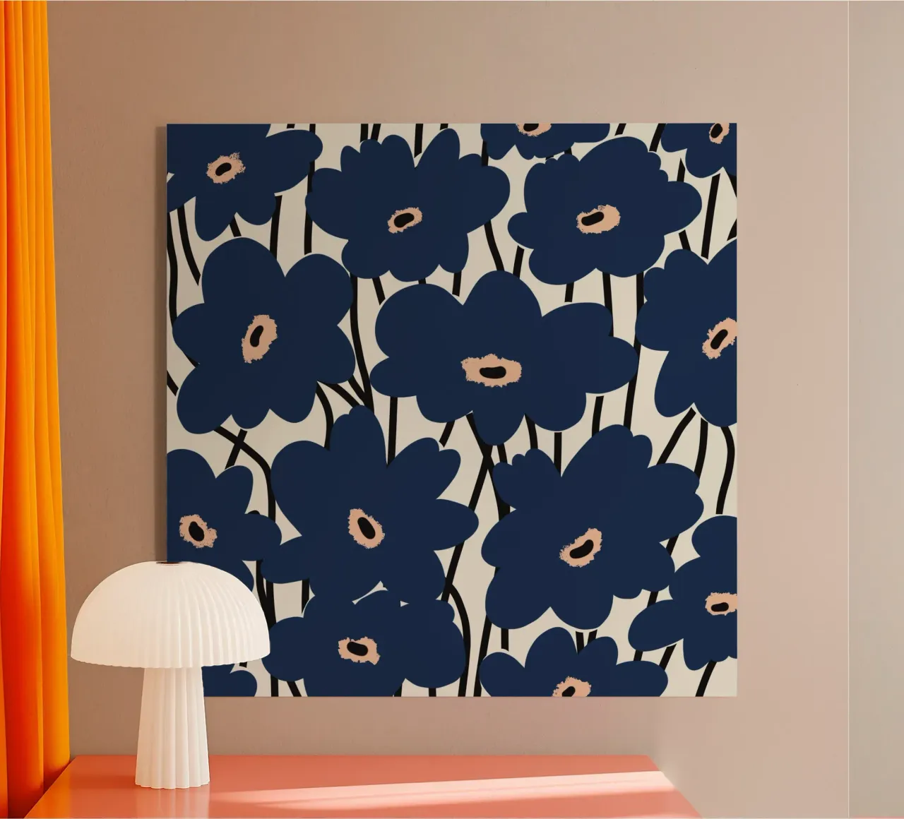 Botanical pattern 14 plexiglass da Little Dean