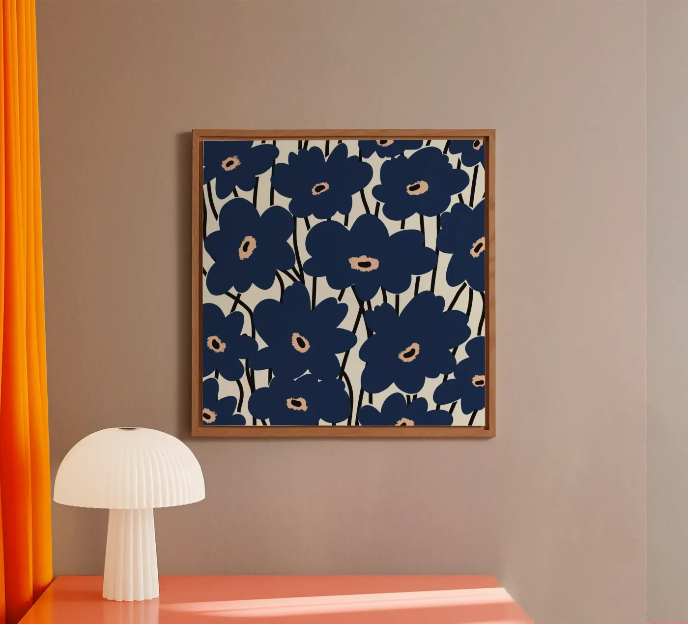 Motivo botanico 14 alluminio dibond da Little Dean