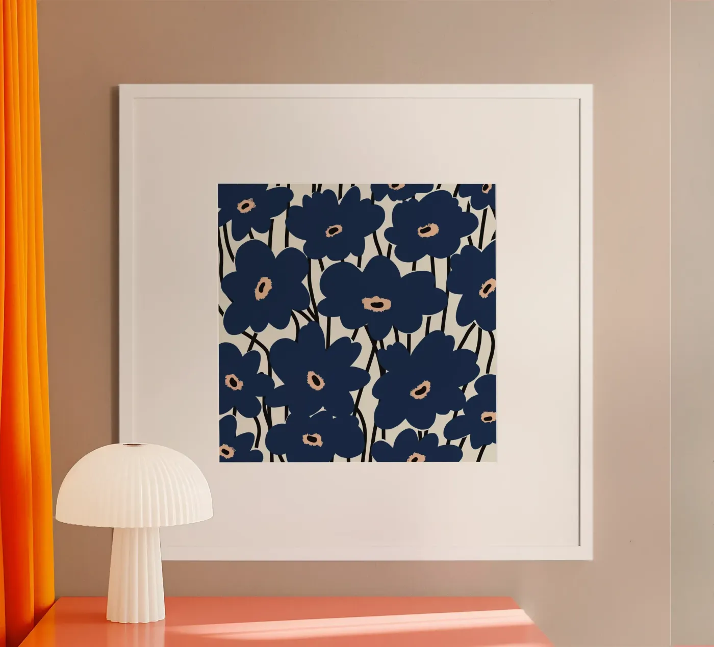 Botanical pattern 14 poster by Little Dean