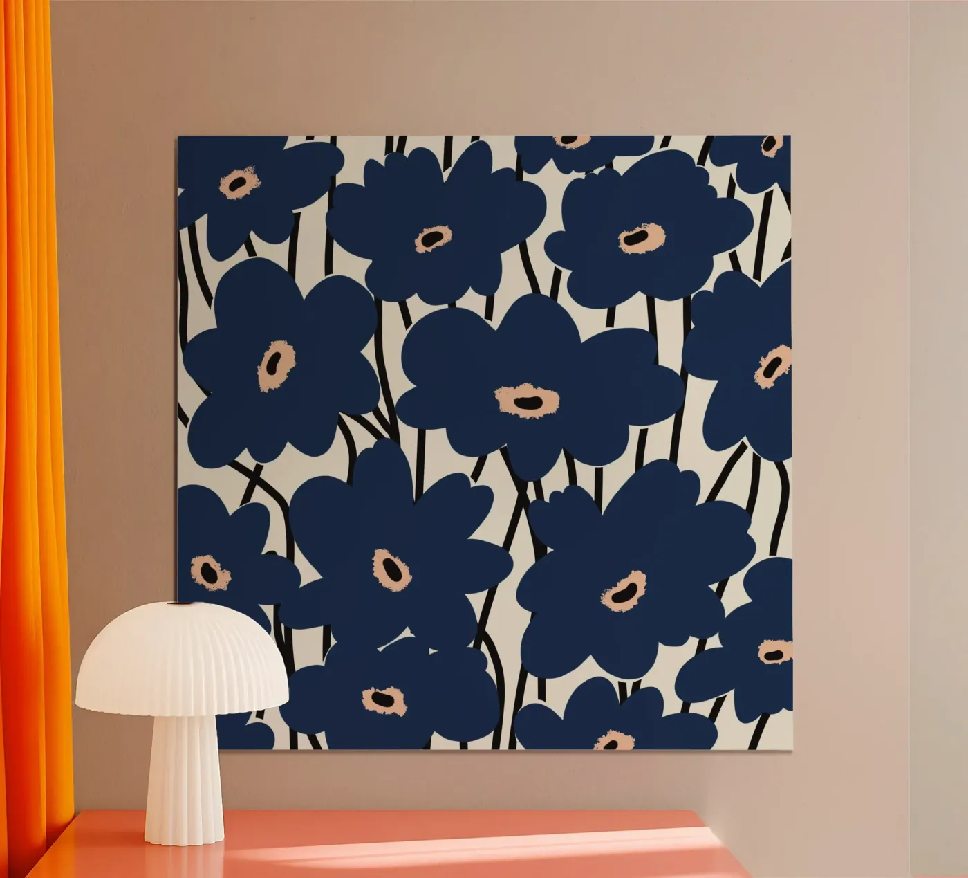 Botanical pattern 14 poster by Little Dean