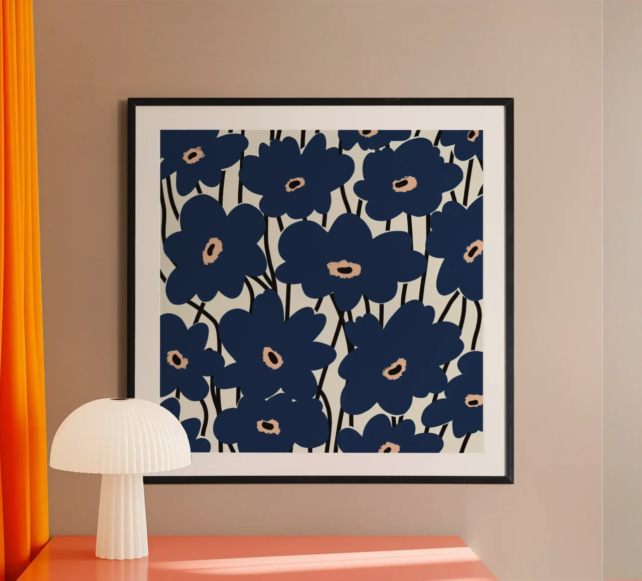 Botanical pattern 14 poster da Little Dean