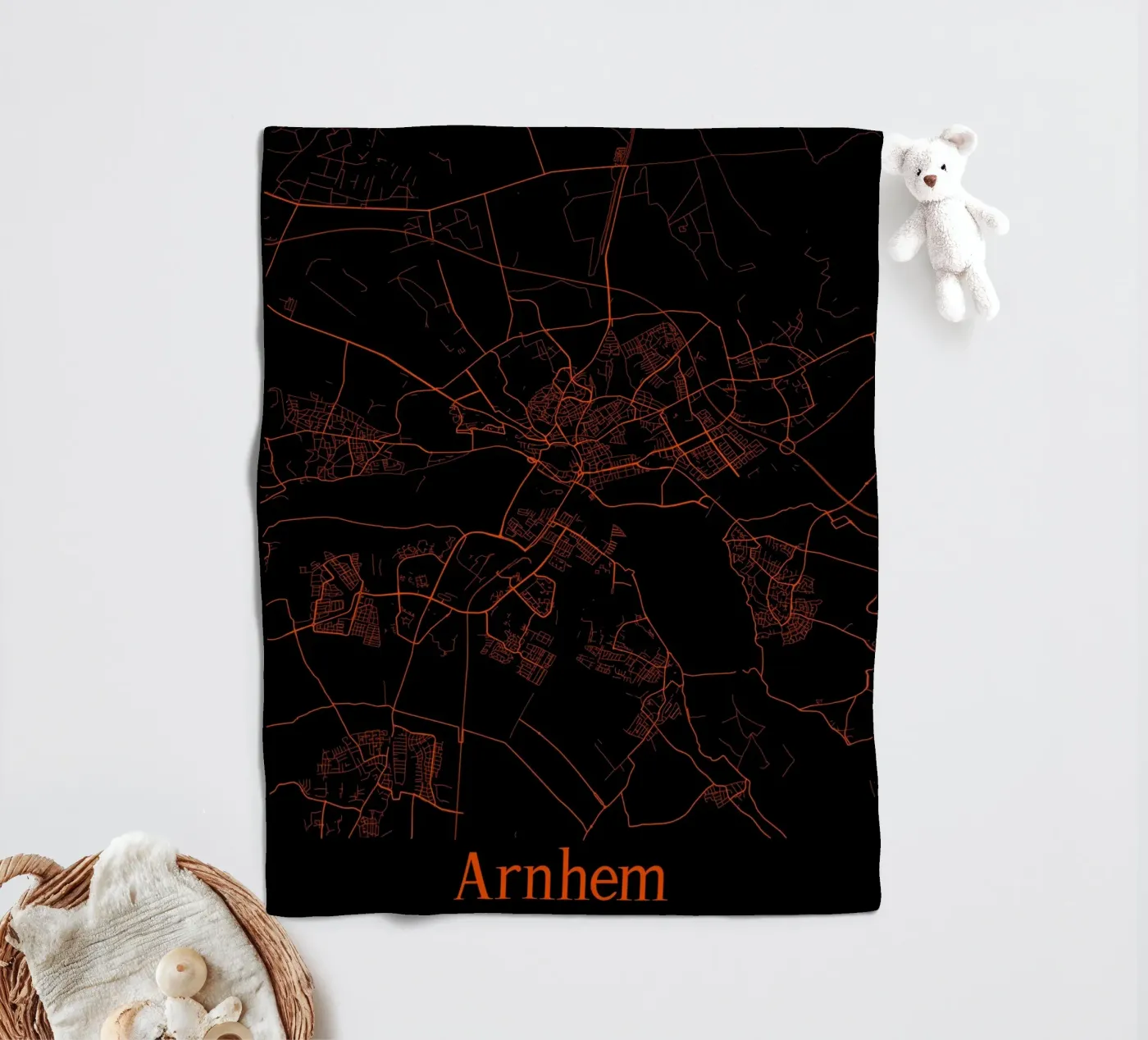 Arnhem fleecedeken van MiMap