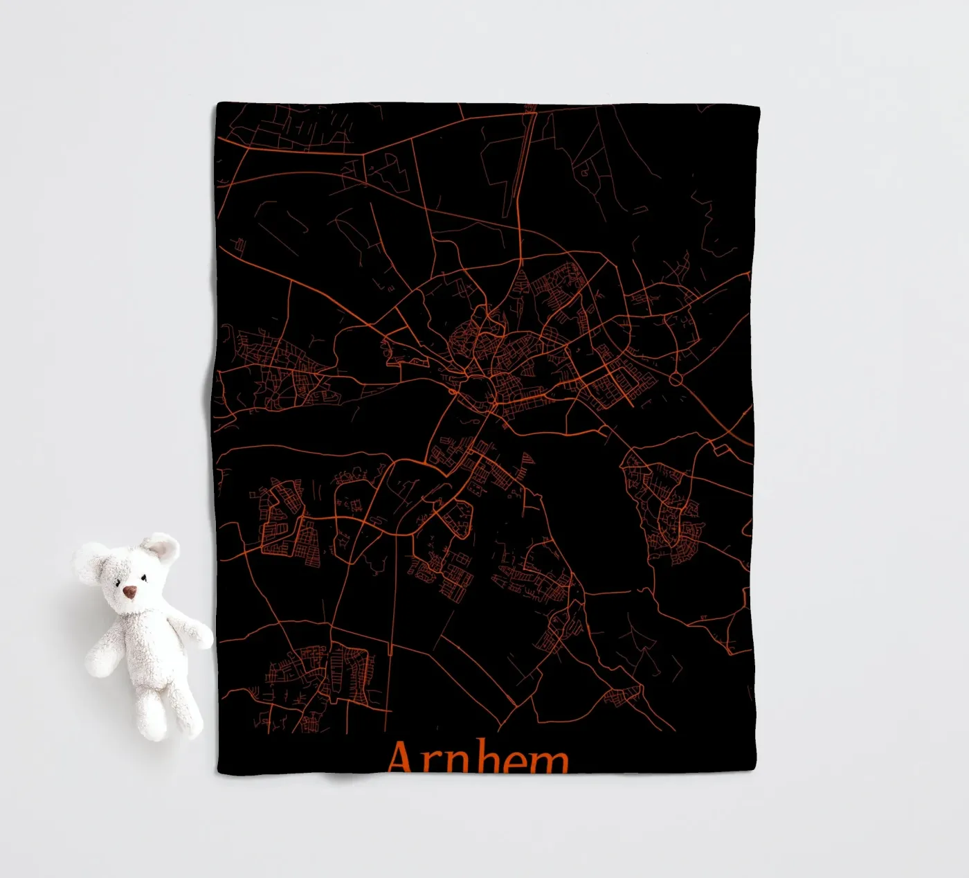 Arnhem fleecedeken van MiMap