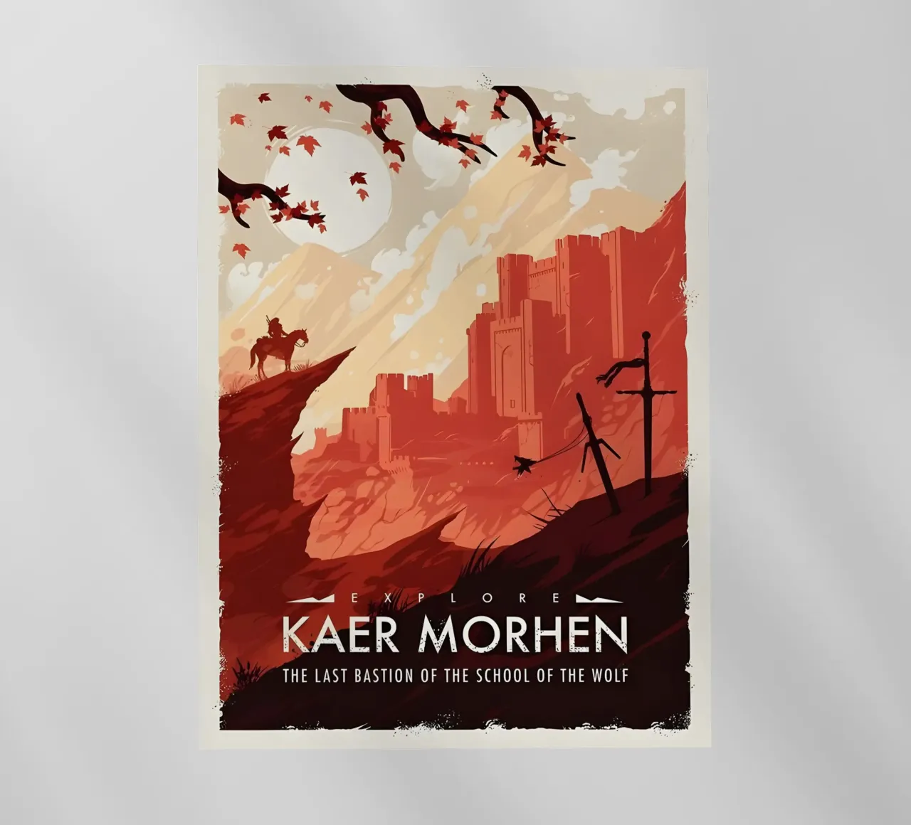 Explore Kaer Morhen pellicola backlit da Robert Hoff