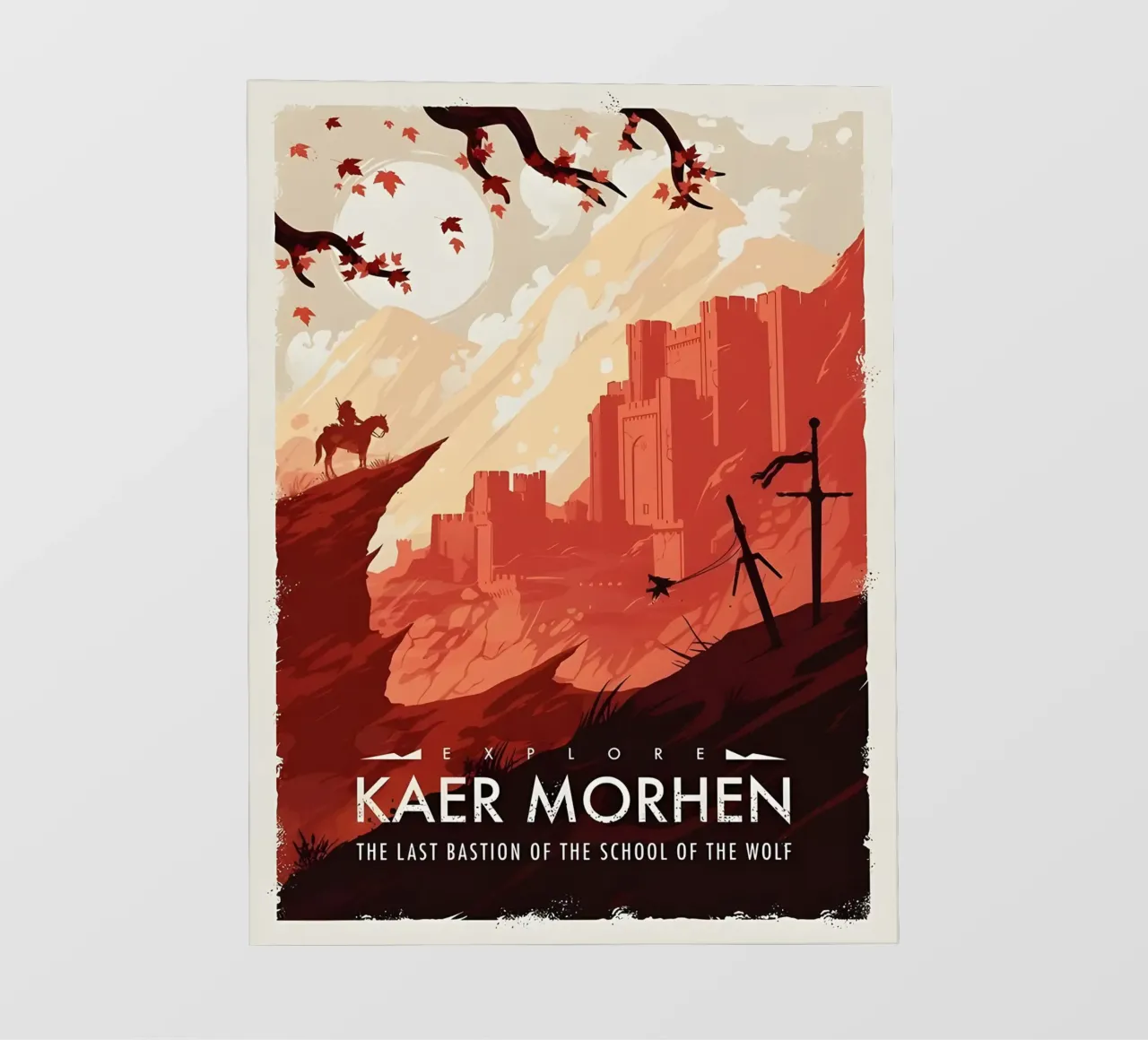 Explore Kaer Morhen pellicola backlit da Robert Hoff