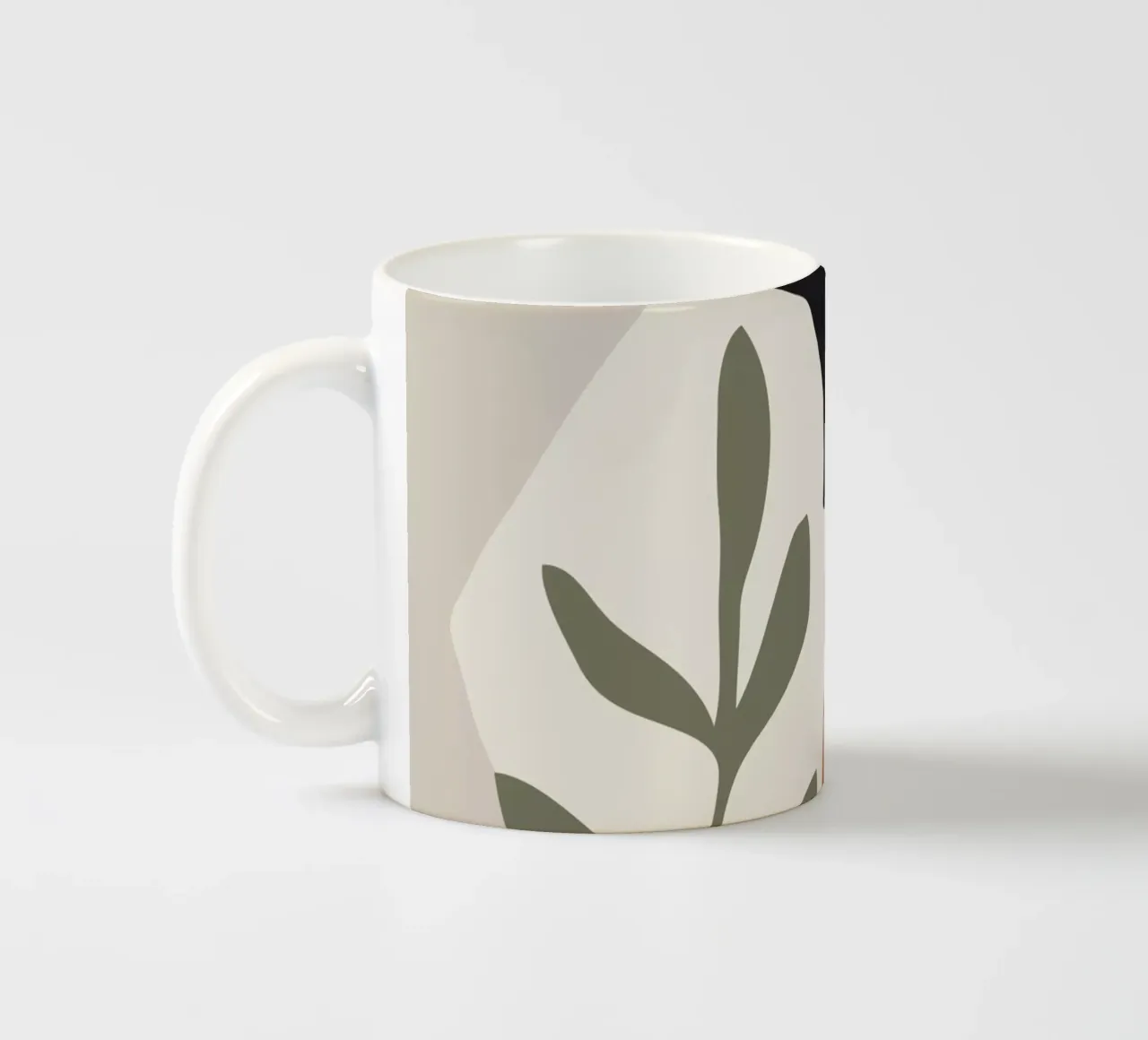 Abstract Art 42 ceramic mug by ThingDesign